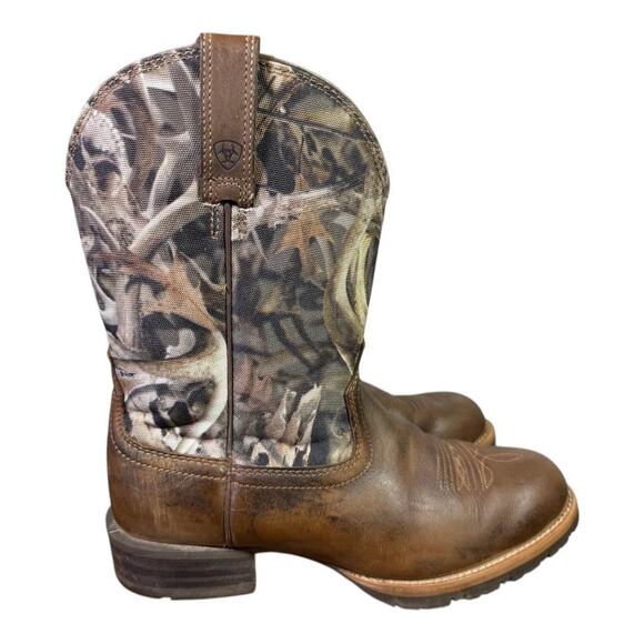 Bottes western en cuir marron Ariat pour homme | Bottes de